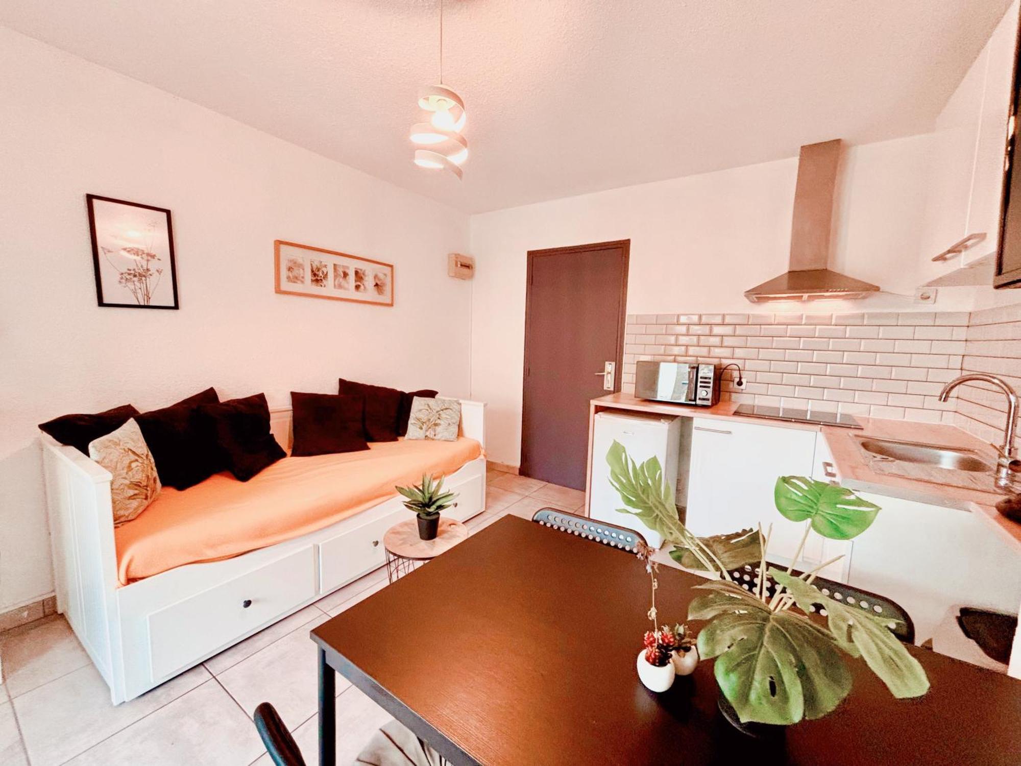 Appartement Calme Avec Jardin Privatif - 3 - Canet-en-Roussillon Dış mekan fotoğraf